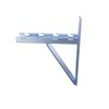 Electro Zinc Plated Wire Mesh Cable Tray Bracket, Silver Steel,