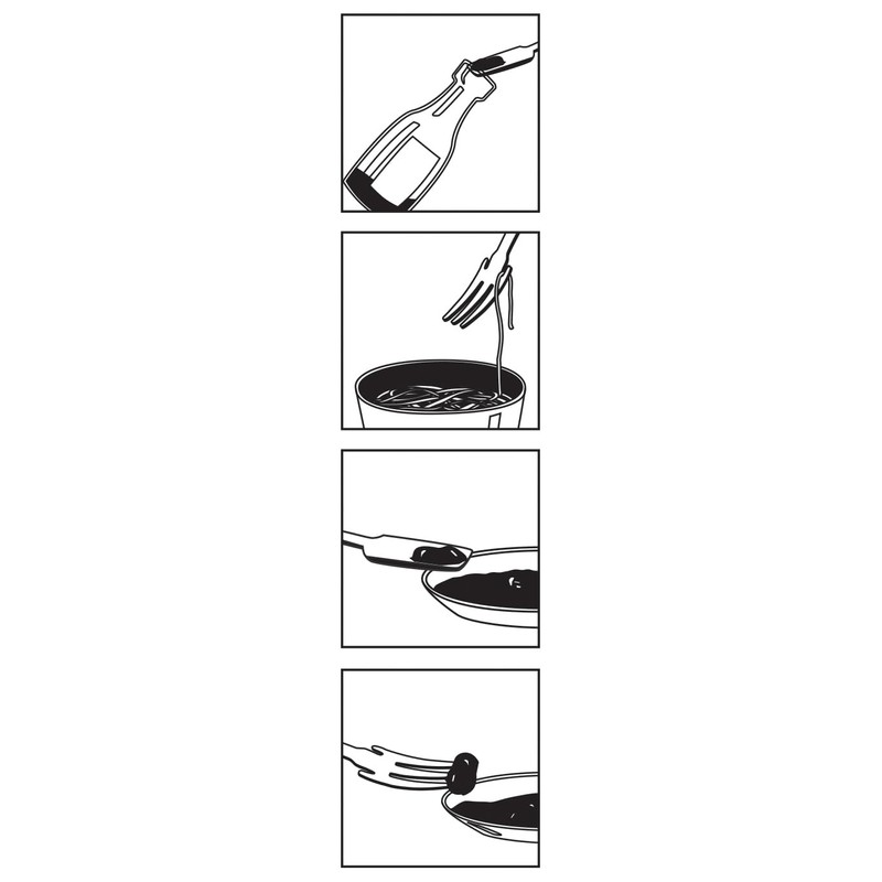 Solingen GEHRING Easy Taster Tasting Spoon with Pasta Fork, Tasting