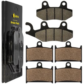 Caltric Brake Pads for Triumph 1050 Sprint St Abs 2006-2009 Front Rear Motorcycle Pads