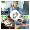 10 Pack Clear Films Compatible with Oura Ring 5, 0.14mm