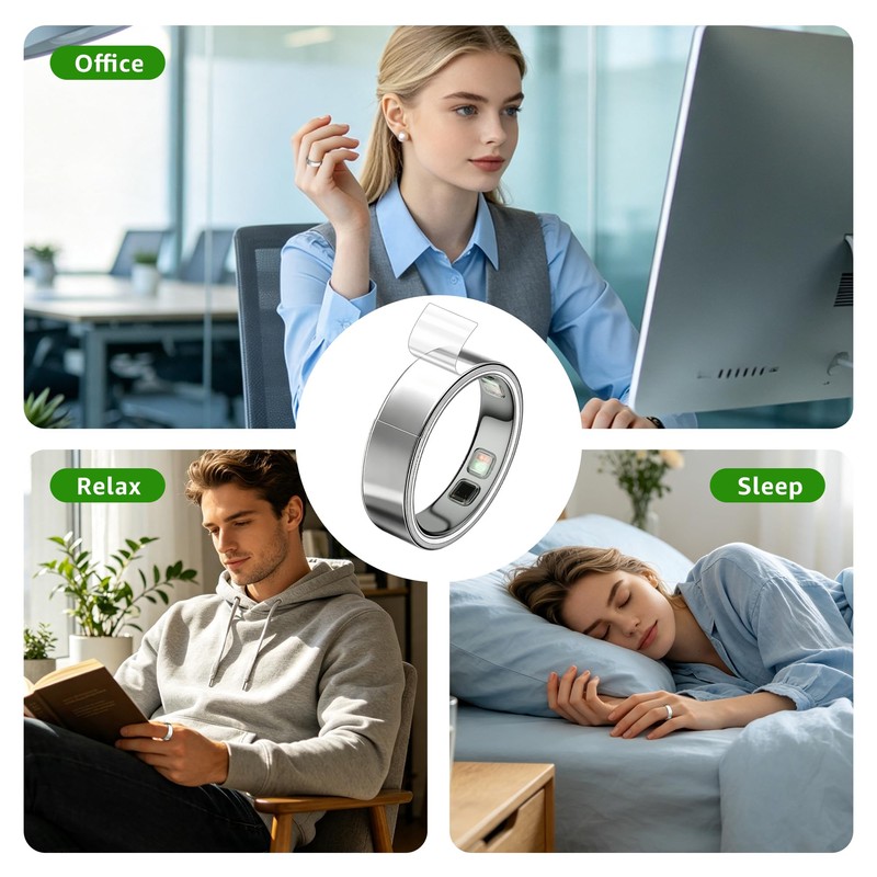10 Pack Clear Films Compatible with Oura Ring 5, 0.14mm