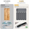 6 Pack Silicone Drawer Organizer for Kitchen, DIY Free Combination