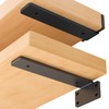6 Pack Floating Shelf Bracket 6 Inch, Heavy Duty Hidden