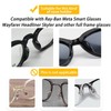 10 Pairs Glasses Nose Pads, Anti-Slip Adhesive Silicone Nose Cushion