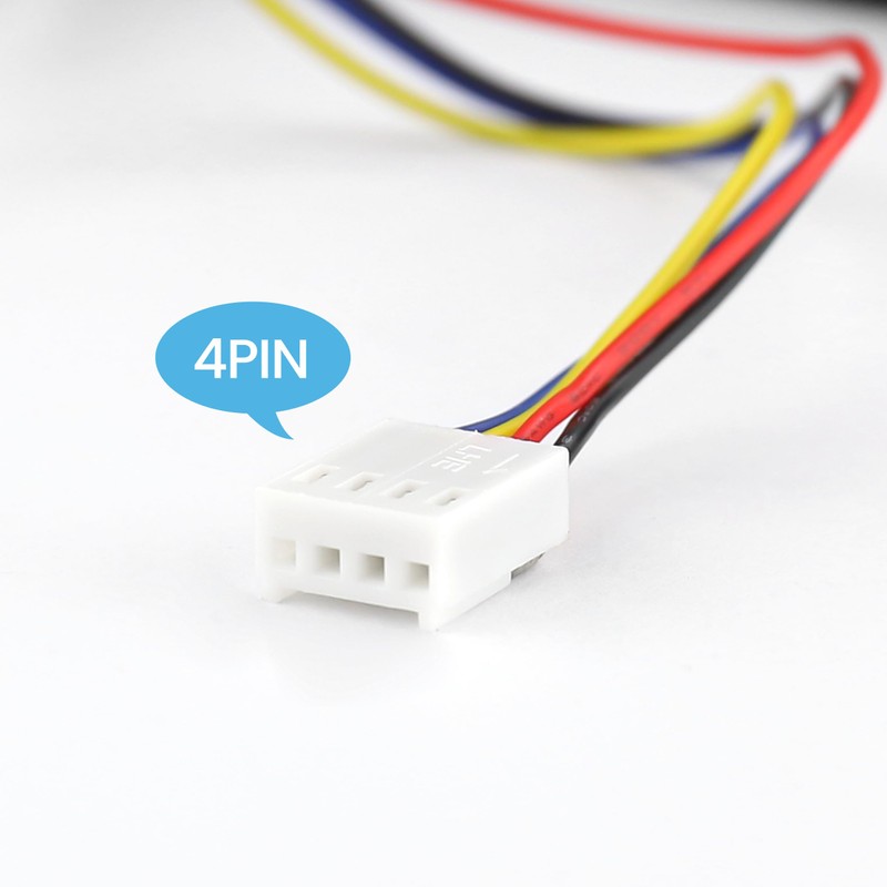 GDSTIME 2PCS 40mm x 20mm 12VDC, PC Case Fan, 4