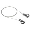 2pcs RC Metal Trailer Hook Aluminum Alloy Steel Rope Lightweight