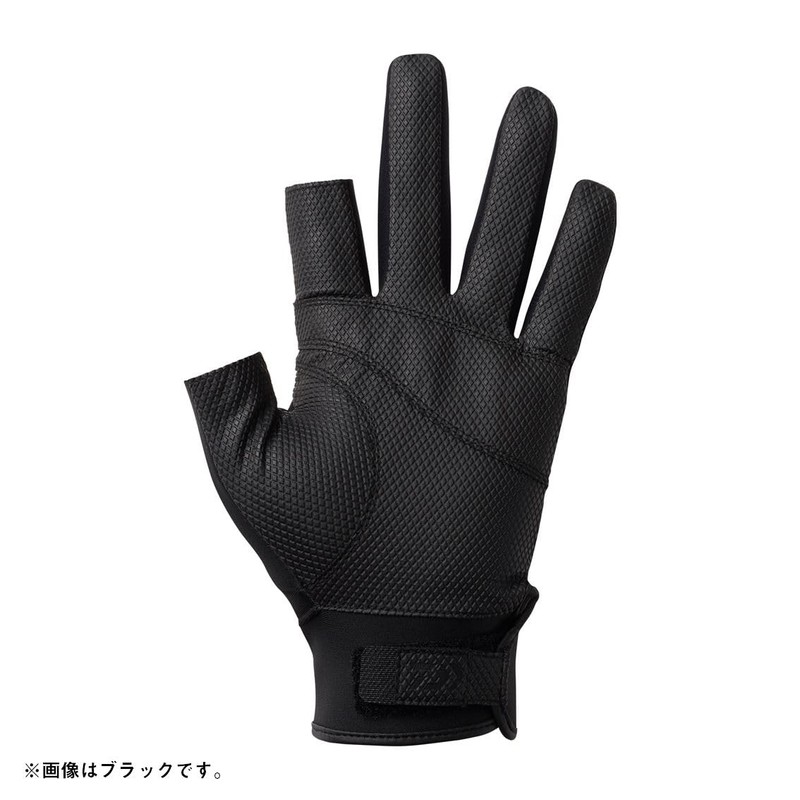 Daiwa DG-3025W Plum M Casting Gloves, 2 Cut