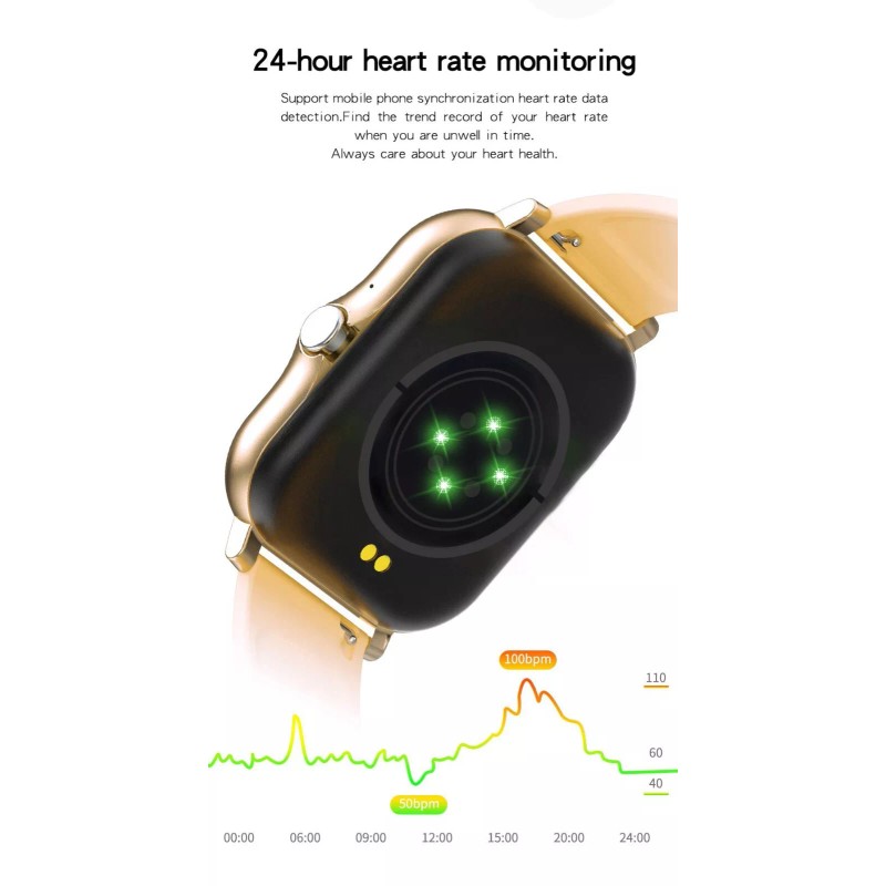 simson Smartwatch Android Phone 1.44" Color Screen Full Touch Custom