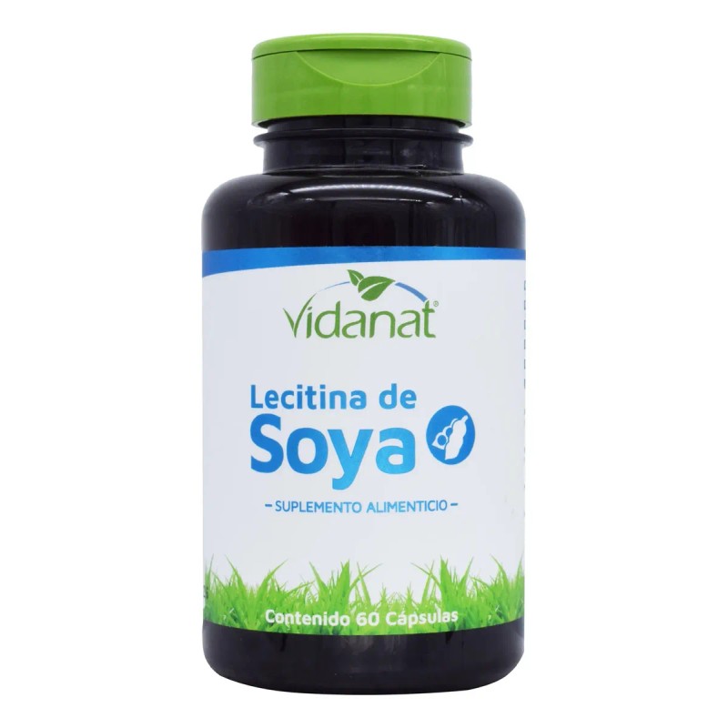 Vidanat Lecitina Soya Frasco Cápsulas