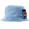NEWHATTAN Bucket Hat Hat 18. Denim Light Blue, blue (light)