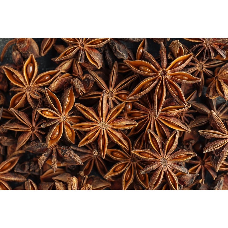 Fruidles Star Anise Whole, Anise Pods, Great for Anise Tea,