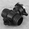 QANYEGN Radiator Cap with T Branch Water Pipe Kit, Plastic
