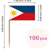 Philippines Toothpick Flag Filipino Philippine National Small Mini Cocktail Fruit