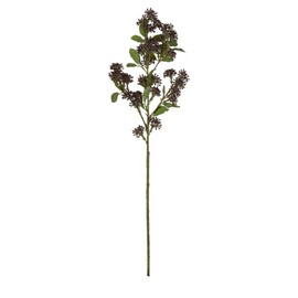 Vickerman 31" BlackBerry Purple Artificial Wild Berry Spray - 2 per Bag - Faux Spray - Faux Flowers for Arrangement - Purple Fake Flowers - Realistic - Beautiful