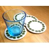 Stig Lindberg Set of 4 Coasters "Bersa" by Stig Lindberg