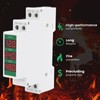 DIN Rail Voltmeter 3 Digits DC 11V to 310V Voltage
