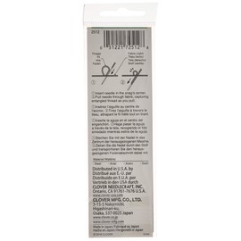 Clover Snag Repair Needles, Silver 2 Count