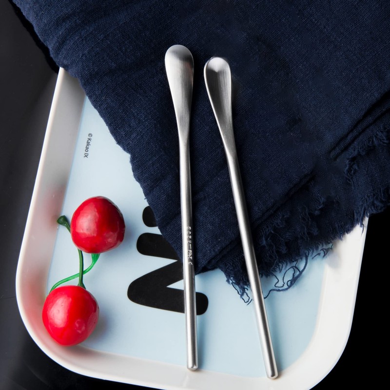 IMEEA Stainless Steel Long Spoon Stirring Stick Coffee Spoon Tea