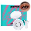 Magnetic Eyelashes with Lash Clusters Applicator 5 Magnets Natural Magnetic