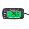 Small Engine Tachometer, RPM Measurement,Digital Hour Meter,Monitoring Engine Hours for
