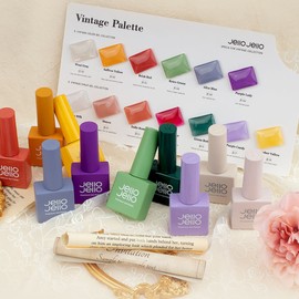 Jello Jello vintage palette, 13 items, fall syrup gel / 젤로젤로 빈티지팔레트 13종 단품 가을시럽젤