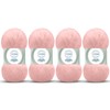 Angora Love (paquete de 4 madejas) 20% lana 80% acrílico