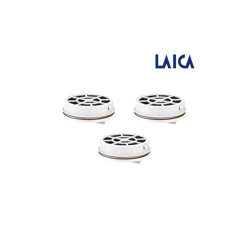 Laica FD03A Housewares, White, 3 Filters, 3