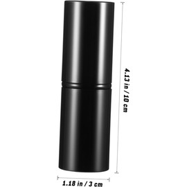 Healeved 2piezas Brochas De Maquillaje Retráctiles Brocha Para Polvo Y Rubor Portátiles Herramientas De Cosméticos Para Viaje Para Base Y Polvo Facial
