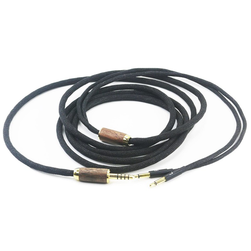 4.4mm Balanced Plug 6N OCC Copper Silver Plated Cable 4.4mm