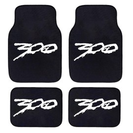 4Pcs All Weather Car Floor Mats Odorless Front&Rear fit for 2005-Present Chrysler 300 Floor Mat