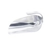 Round Aluminium Food Scoop with Curved Handle 2.5kg