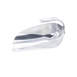 Round Aluminium Food Scoop with Curved Handle 2.5kg