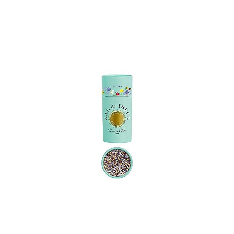 Sal De Ibiza Granito Salt Shaker (Flower Petals, 2.65 Ounce)