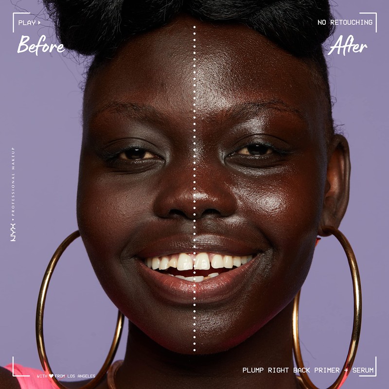 NYX Professional Makeup Plump Right Back Primer & Serum, With