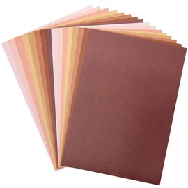 Baker Ross FX273 A4 Craft Card in Skin Tones - 56 Sheets, Skin-Coloured Card for Crafts for Children and Adults, Medium