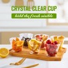 JollyPack 300 Pack Clear Plastic Cups 9 OZ Disposable Heavy-duty