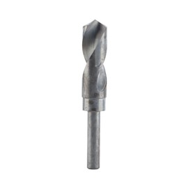 1/2 Twist Drill Bit with Straight Shank 24.5 mm / 26 mm / 27 mm / 28 mm, High Speed Steel Milling Cutter (24.5 mm)