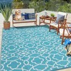 FairOnly 9×18 Large Outdoor Rug Waterproof Plastic Straw Rug Modern