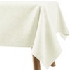 Filumi Tablecloth 140 x 240 cm Cream Washable for Indoor