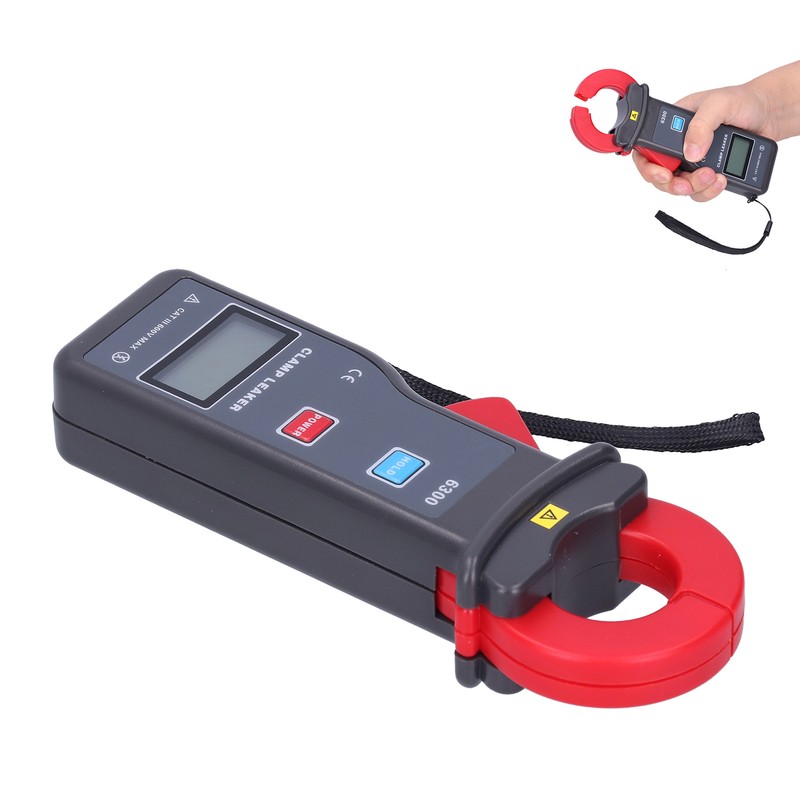 ETCR‑6300 Current Meter 0mA‑60A Digital Clamp Leakage Current Meter with
