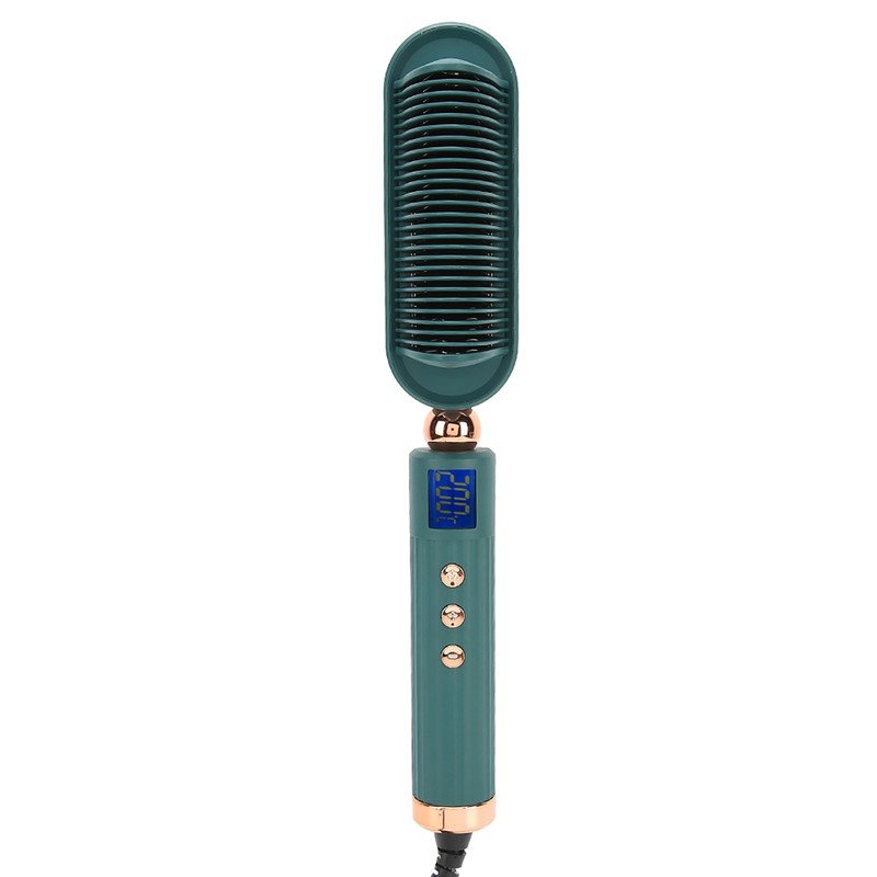 Professional Electric Hair Comb Brush Ionic Hair Straightener Hairstyling Tool