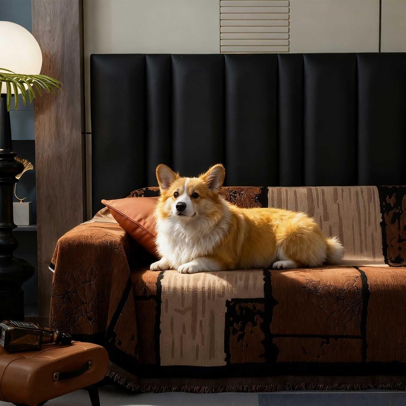 YouLanHome Washable Couch Cover for 3-Cushion Sofas, Pet & Kid