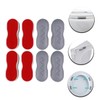 LALAFINA 8Pcs Toilet Seat Bumper Replacement Kit Toilet Risers for