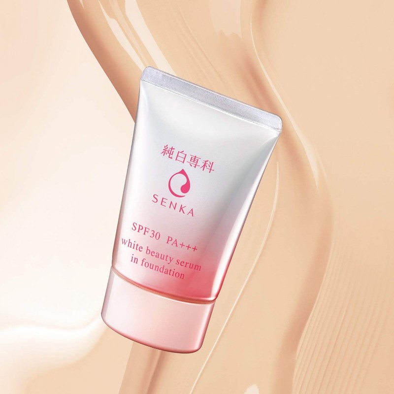 Pure White Specialty Beauty Serum Fondue (Light Beige) Foundation Whitening