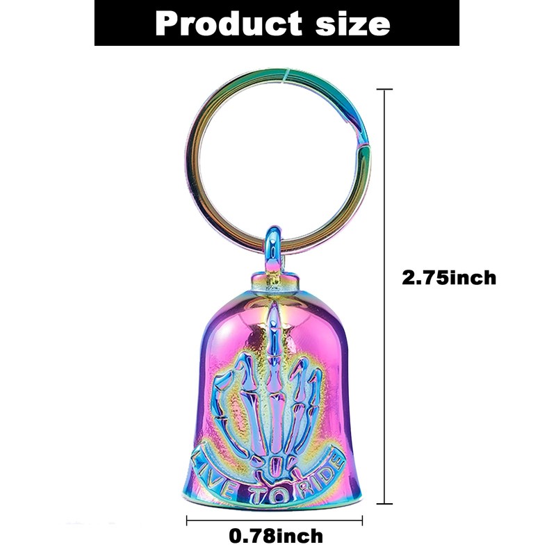 Motorcycle Bell - Motorcycle Bell Hanger,Biker Bells Protect The Rider