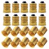 DiCUNO E14 to E12 Adapter, European to Candelabra Base Light