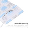 Travel Milk Heat Bag USB Portable Compact Zip Closure Thermostat