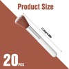 20 PCS Fluffy Beauty Makeup Brushes Bulk, Soft Disposable Makeup