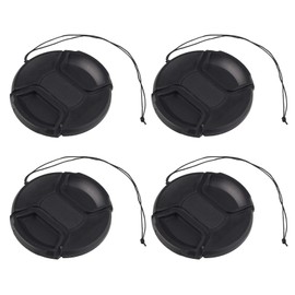 Futheda 82mm Lens Cap with Safety Cord Protective Cover Compatible with DSLR and Mirrorless Camera Lenses