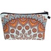 PREMYO Make-Up Pouch Cosmetic Bag Toiletry All Over Printed Design